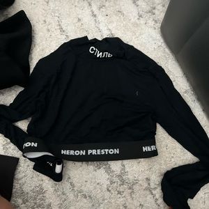 Heron Preston crop top